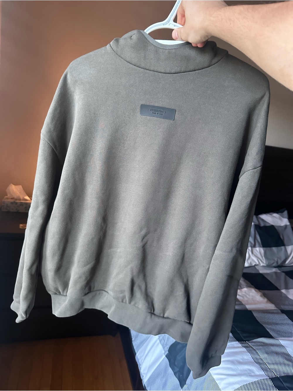 Fear of God Essentials Ink Pullover Hoodie